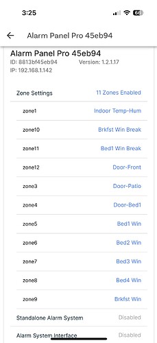 Temp-Hum_Alarm Panel Pro_Settings